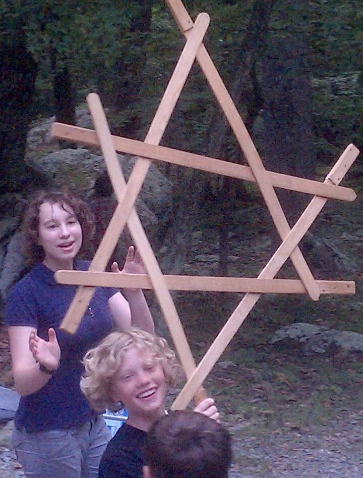 Teens make sword dance lock